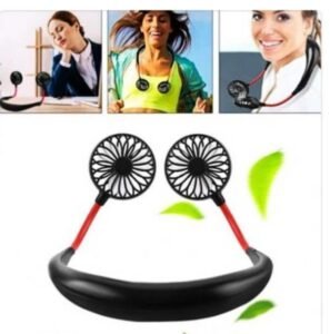 neck-fan-adjustment-fan-hands-free-hanging-rechargeable-mini-sports-fans-3-gears-wearable-sport-fan-random-color-2 - 3