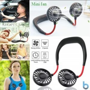 neck-fan-adjustment-fan-hands-free-hanging-rechargeable-mini-sports-fans-3-gears-wearable-sport-fan-random-color-2 - 5