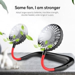 neck-fan-adjustment-fan-hands-free-hanging-rechargeable-mini-sports-fans-3-gears-wearable-sport-fan-random-color-2 - 8