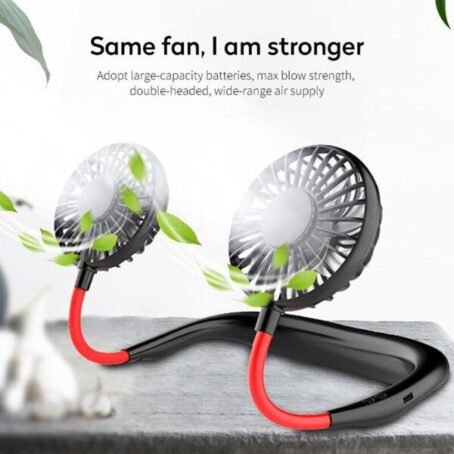 neck-fan-adjustment-fan-hands-free-hanging-rechargeable-mini-sports-fans-3-gears-wearable-sport-fan-random-color-2 - 8