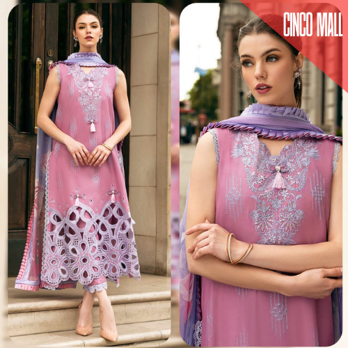 Mushq Lawn Suit 2025 MQ-2570B