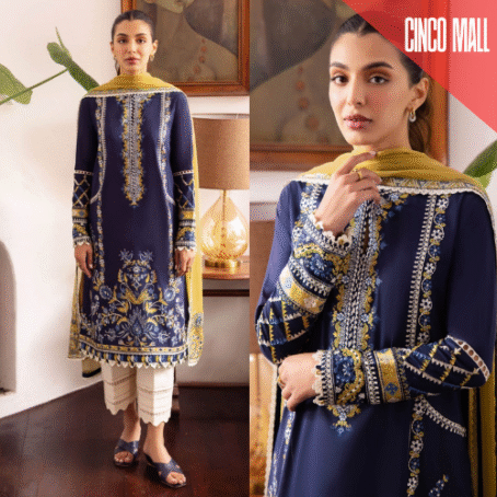 Zaha Lawn Suit 2025 ZH-809