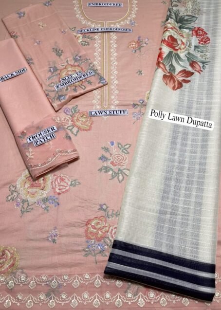 Zara Shahjahan Lawn Suit 2025 ZS-2620 - Image 2