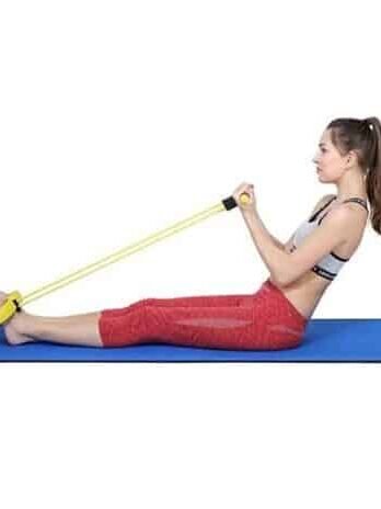 Rubber Pull Tummy Trimmer Abs Exerciser