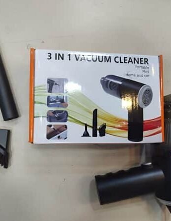 3 In 1 Portable Mini Vacuum Cleaner Duster Blower Air Pump Wireless Handheld Clean Microscopic Dust Like Car, Home,computer, Laptop, Flower, Mirror Vehicle Interior Cleaner