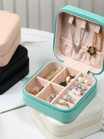 Jewelry Box Travel Jewelry Display Organizer Portable Travel Jewelry Box