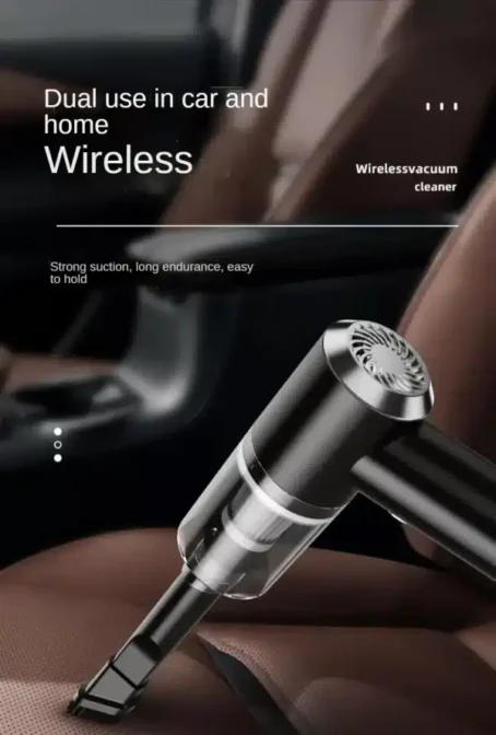 Portable Car Vacuum Cleaner Wireless Handheld Vacuum Cleaner For Car Home Strong Suction 2in1 - Image 3