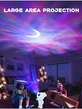 Astronaut Galaxy Projector Lamp Starry Star Bluetooth Music Night Light With Remote  (Big)