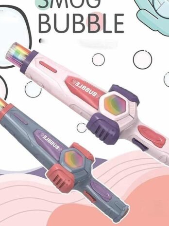Smog Bubble Machine With Bubble Water Bubble Wand Heart Toy (random Color)