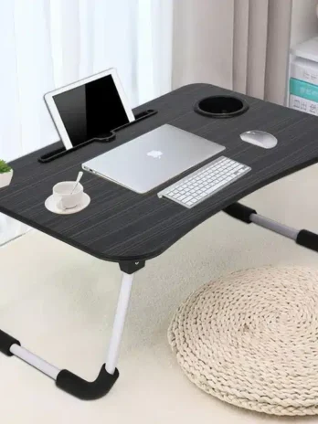 Laptop Table Modern Computer Desk Folding Multi-Purpose Laptop Table| Study Table| Bed Table| Writing Desk
