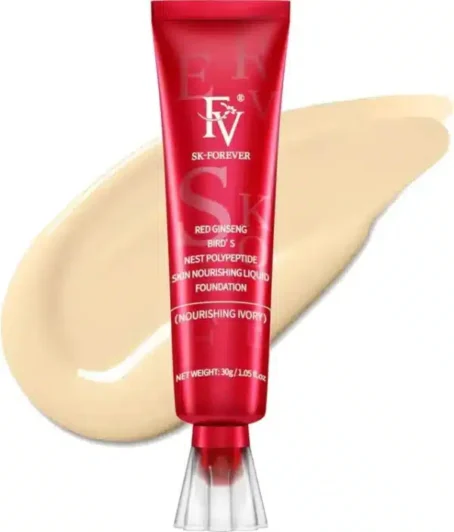 Fv Foundation, Oil Absorb Ivory Liquid Foundation 30g - Image 2