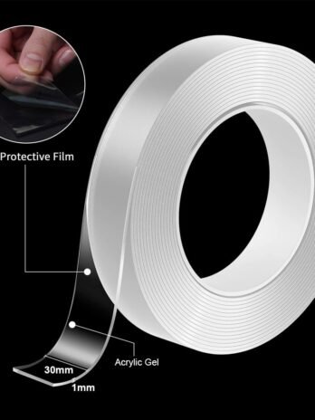 Nano Double Sided Tape Heavy Duty Transparent 3M