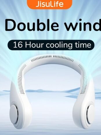 Neck Fan Portable Bladeless Hanging Neck 600mAh Rechargeable
