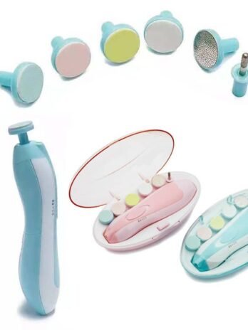 Safe Baby Nail Clipper Set, Electric Baby Nail Trimmer for Newborn or Toddler