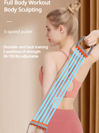 Chest Expander Silicone Adjustable Resistance