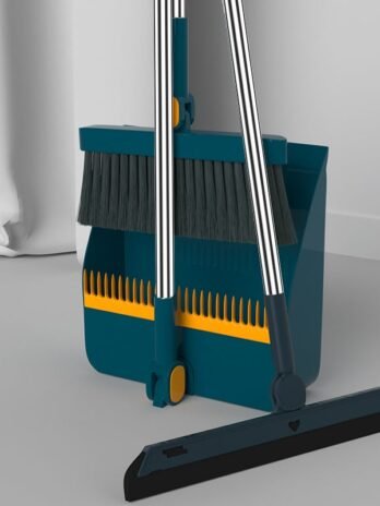 Attachable Broom with dustpan cleaning product