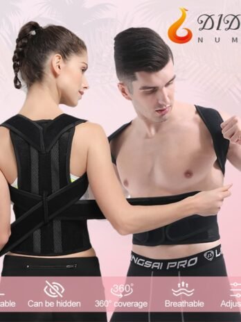 Back pain belt and support Posture Corrector Shoulder Support Belt Upper and Lower Back Pain Relief