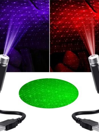 Car Roof Projection Light Usb Portable Star Night Light