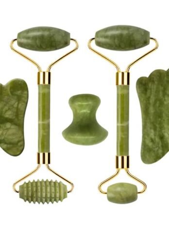 Face Massager Roller Natural Jade Stone