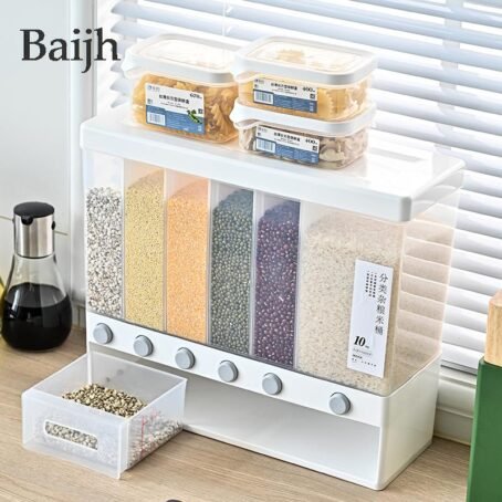 Wall mounted 6 in 1 Cereal dispenser - Image 2
