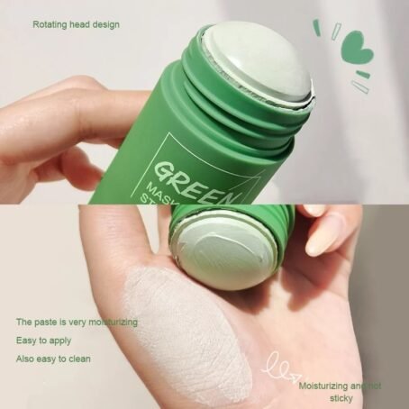 Paqiman 100% original Green Tea Mask Stick Green Tea Cleansing Stick Mask - Image 2