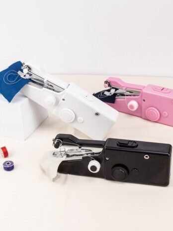 Handheld Sewing Machine Mini Stitch Sew Needlework Cordless Clothes Fabrics Electric Sewing Machine
