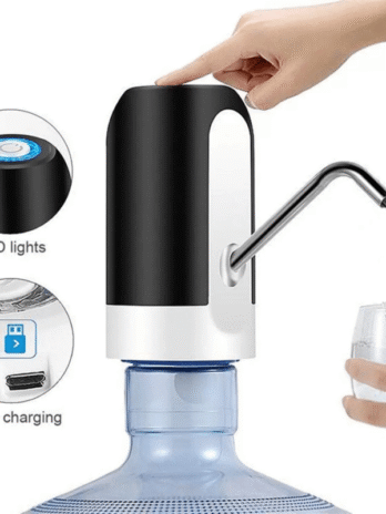 Touch rechargeable water dispenser
