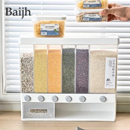 Wall mounted 6 in 1 Cereal dispenser - Image 3