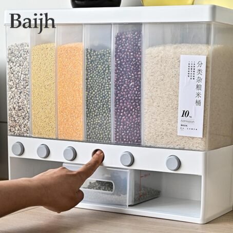 Wall mounted 6 in 1 Cereal dispenser - Image 4