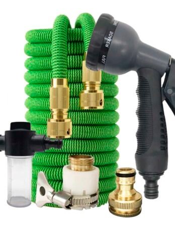 Flexible Upgraded Repairable Magic Hose Pipe Expandable Reel100Ft Car watering Cleaning, Indoor/Outdoor Garden Water Hose+ Spray