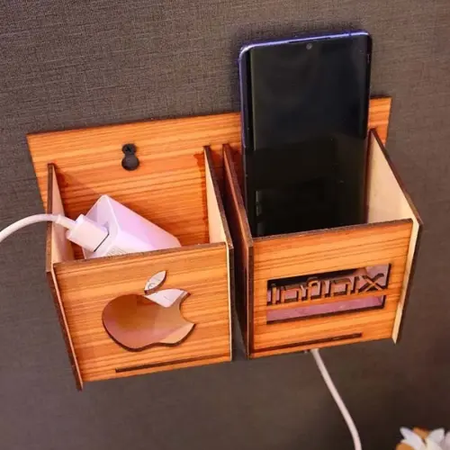 Phone Holder Charging Organizer