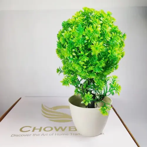 Green Artificial Ball Plant for Home Decor